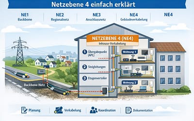 Netzebene 4 einfach erklärt – Definition, Aufgaben und Verantwortung